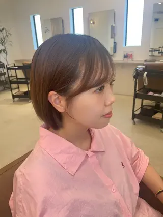 ショート ルプラボウ/日野 /ショート/レイヤーのヘアスタイル