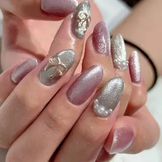 ネイル はあとねいる筑紫口店 Hitomiのネイルデザイン