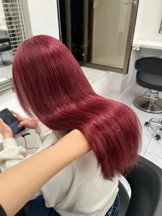 ロング カラー 韓国レイヤーカット /REIのヘアスタイル