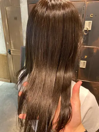 ロング カラー ヘアアレンジ MODE K’s川西 瀧尻光のヘアスタイル