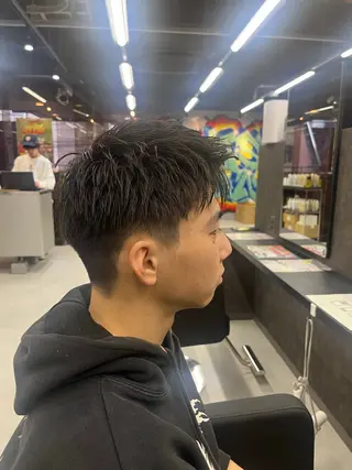 ショート 🌀メンズパーマ🌀 小林裕花のヘアスタイル