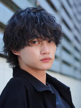 ショート パーマ メンズ fifth栄所属・メンズパーマ 名古屋/水谷颯のヘアスタイル