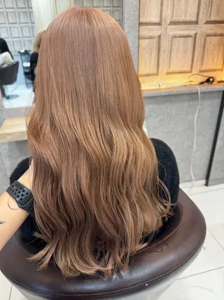 ロング カラー beaute錦糸町 🦖⋆͛yuka💚のヘアスタイル