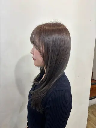 セミロング カラー SHO 👻原宿 /艶カラーのヘアスタイル