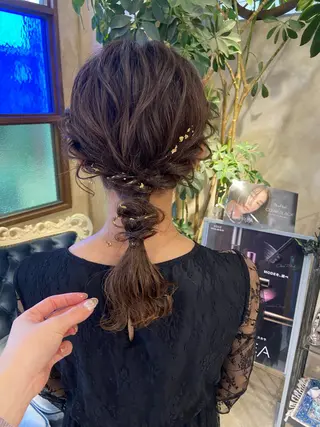 ミディアム ENIEN MAKE'S 立川所属・綾/ベージュカラー /パーマ🩰のヘアスタイル