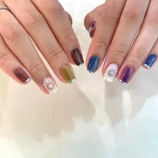 ネイル 新井 ひなののネイルデザイン