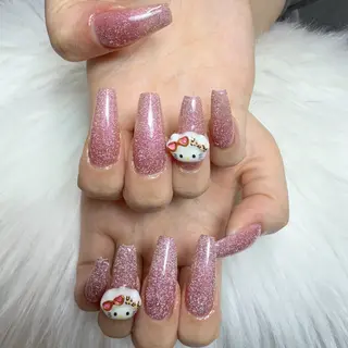 ネイル 🎀nana🫧 ワンホンネイル🎀のネイルデザイン