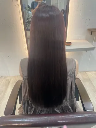 カラー オラプラノ所属・與那覇 有紗のヘアスタイル