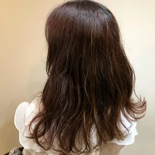 ミディアム カラー esu心斎橋所属・esu☀️勇美☀️ 髪質改善ストレートのヘアスタイル