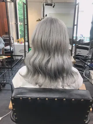 ミディアム 家田 竜のヘアスタイル