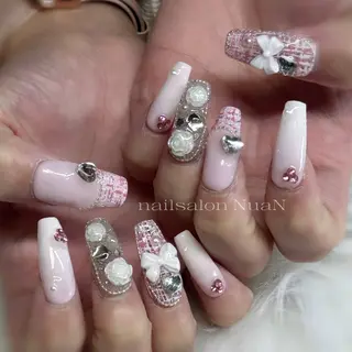 ネイル NuaN 名城線黒川駅徒歩3分のネイルデザイン