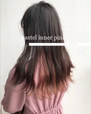 ロング カラー 店長/mao/ 前髪/顔周りカットのヘアスタイル