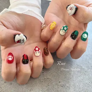 ネイル プライベート ネイルサロン　ルヴのネイルデザイン