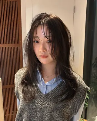 ロング カラー Hank.所属・ボブカット/ honokaのヘアスタイル