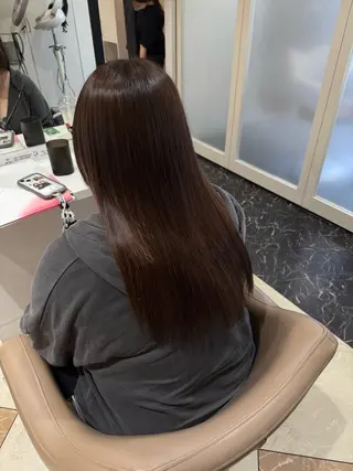 セミロング 髪質改善カラー/店長 宮内秀峰のヘアスタイル