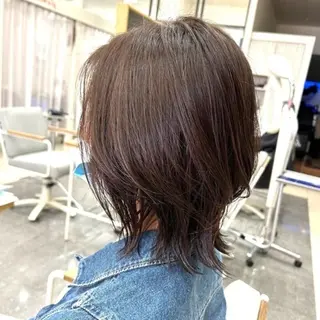 ミディアム カラー ヘアケアサロン MAIN[メイン]のヘアスタイル