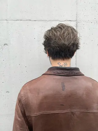 メンズ KURIA‪‪*⋆ஐ ブリーチ/韓国ヘアのヘアスタイル