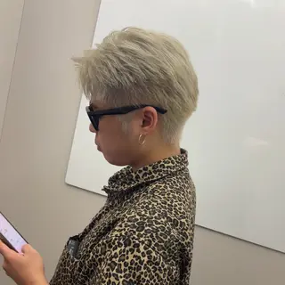 ショート カラー aura所属・CONAN｜盛岡ボブ 特化/タッセルボブのヘアスタイル