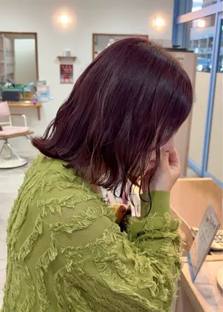 ミディアム elf所属・ozaki konohaのヘアスタイル