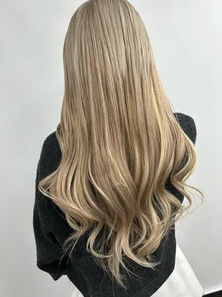 ロング カラー 下妻 カラーエクステ難波のヘアスタイル