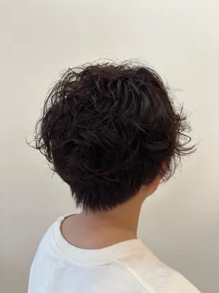 ショート カラー ✨艶カラー✨ Miu【八王子】のヘアスタイル