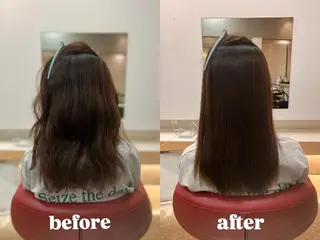 セミロング 青木 健志郎のヘアスタイル