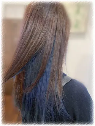 セミロング カラー モデル募集 ♡ こはるのヘアスタイル