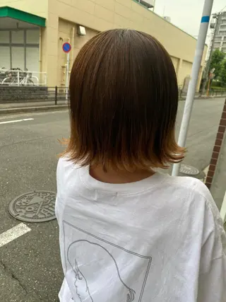 ショート カラー jill by gisel＿奥家のヘアスタイル