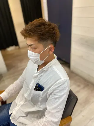 ショート メンズ ヨシダ フミノリのヘアスタイル