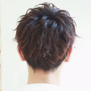 ショート パーマ メンズ 💙あかみね 💙（mine）のヘアスタイル