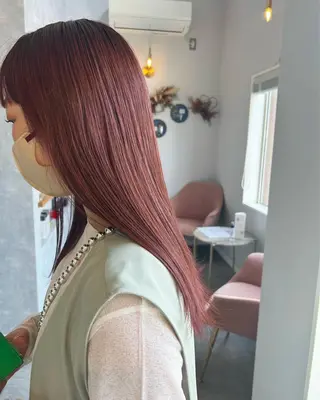 ミディアム PACE所属・ayumi ／透明感カラーのヘアスタイル