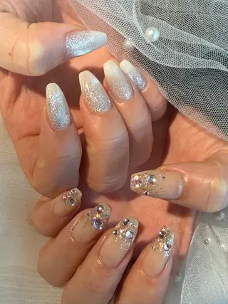 ミディアム nina beautyのネイルデザイン