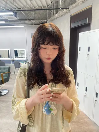ロング パーマ limit🦄副店長 髪質改善KOUHEIのヘアスタイル