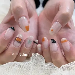 ミディアム nail jaol池袋店所属・ネイルJaol 池袋のネイルデザイン
