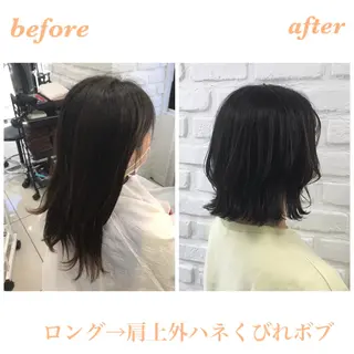 ミディアム 【暖色カラー特化】 中山由梨のヘアスタイル