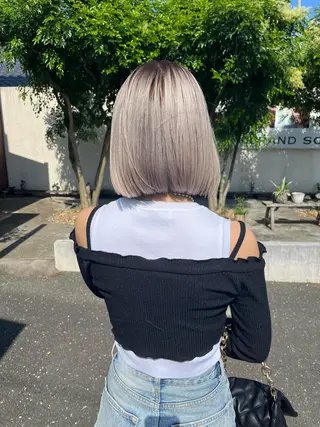 ショート カラー ヘアアレンジ ちひろ /似合わせカラーのヘアスタイル