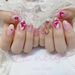 ネイル La neige* yuki 🥯🍑のネイルデザイン