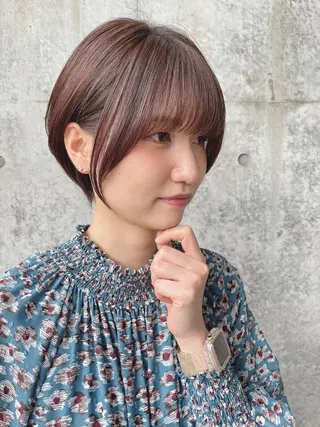 ショート cachecache所属・及川 光のヘアスタイル