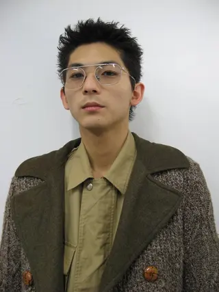 ショート メンズ メンズスタイリスト リュウジのヘアスタイル