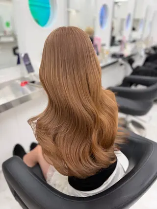 カラー 透ける透明感カラー 🎀anju/渋谷のヘアスタイル