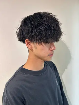 パーマ メンズ men's/ﾏﾂｴｸ /ｶﾗｰ🎀ﾋｶﾙのマツエク・マツパデザイン