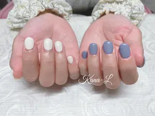 カラー ネイル 芦辺 香奈のネイルデザイン