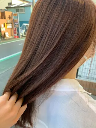 ロング 髪質改善/縮毛矯正/ 廣瀬のヘアスタイル