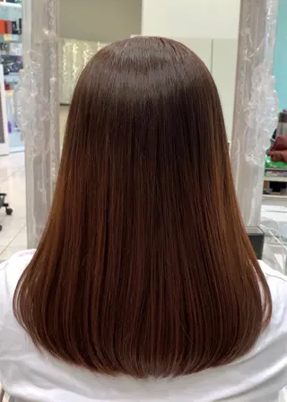 セミロング ツヤ髪🌈髪質改善 🌈ナカゴシのヘアスタイル