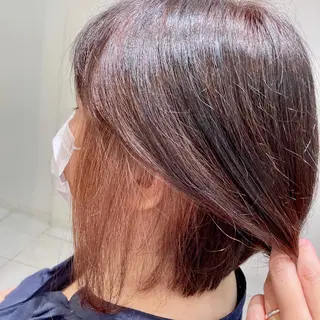 ショート カラー 大野 まゆのヘアスタイル