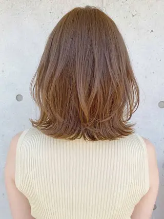 ミディアム 中村 槙太郎のヘアスタイル