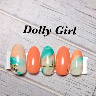 ネイル 個室ネイルサロンDolly  Girl〜ドーリーガール〜所属・DollyGirl KYOKOのネイルデザイン