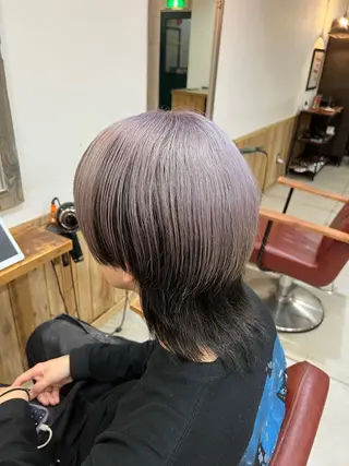 カラー 🌈ダブルカラー🌈 💚みやのしんじ💚のヘアスタイル