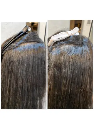 ミディアム ⭐️ショート⭐️美髪 矯正⭐️水口陸のヘアスタイル