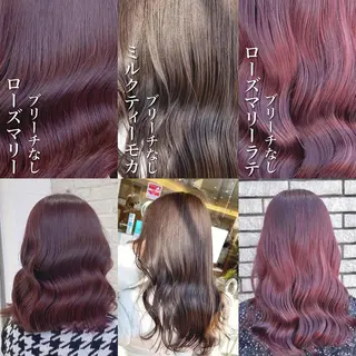 カラー 艶髪レイヤーの王 復活の大澤竜馬のヘアスタイル